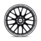 Tsw Tremblant 20X10 +25 Gloss Black W/ Mirror Cut Lip