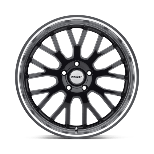 Tsw Tremblant 20X10 +25 Gloss Black W/ Mirror Cut Lip