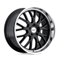 Tsw Tremblant 20X10 +25 Gloss Black W/ Mirror Cut Lip