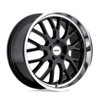 Tsw Tremblant 20X10 +25 Gloss Black W/ Mirror Cut Lip