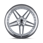 Tsw Ascari 20X10.5 +40 Silver W/Mirror Cut Face & Lip