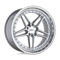 Tsw Ascari 20X10.5 +40 Silver W/Mirror Cut Face & Lip