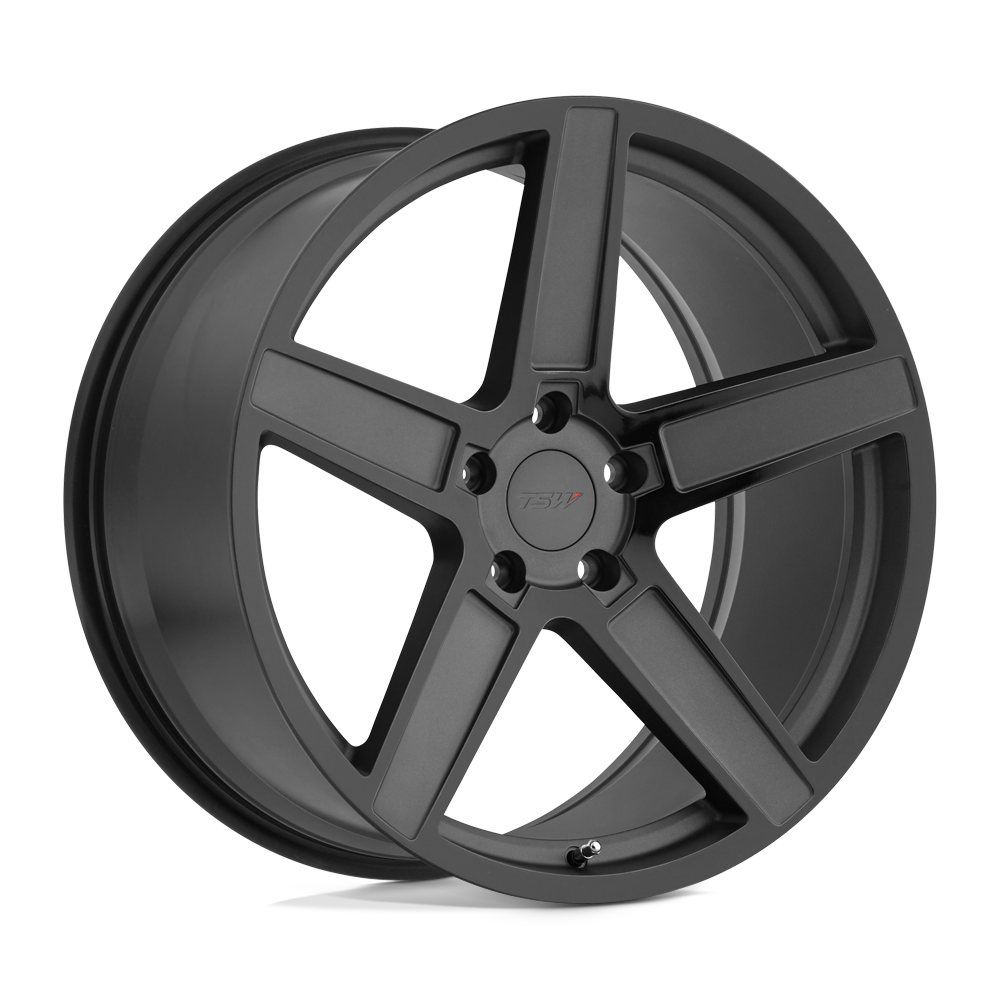 Tsw Ascent 19X8.5 +43 Matte Gunmetal W/ G-Black Face