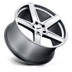 Tsw Ascent 20X8.5 +35 Matte Titanium Silver