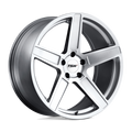 Tsw Ascent 17X8 +35 Matte Titanium Silver