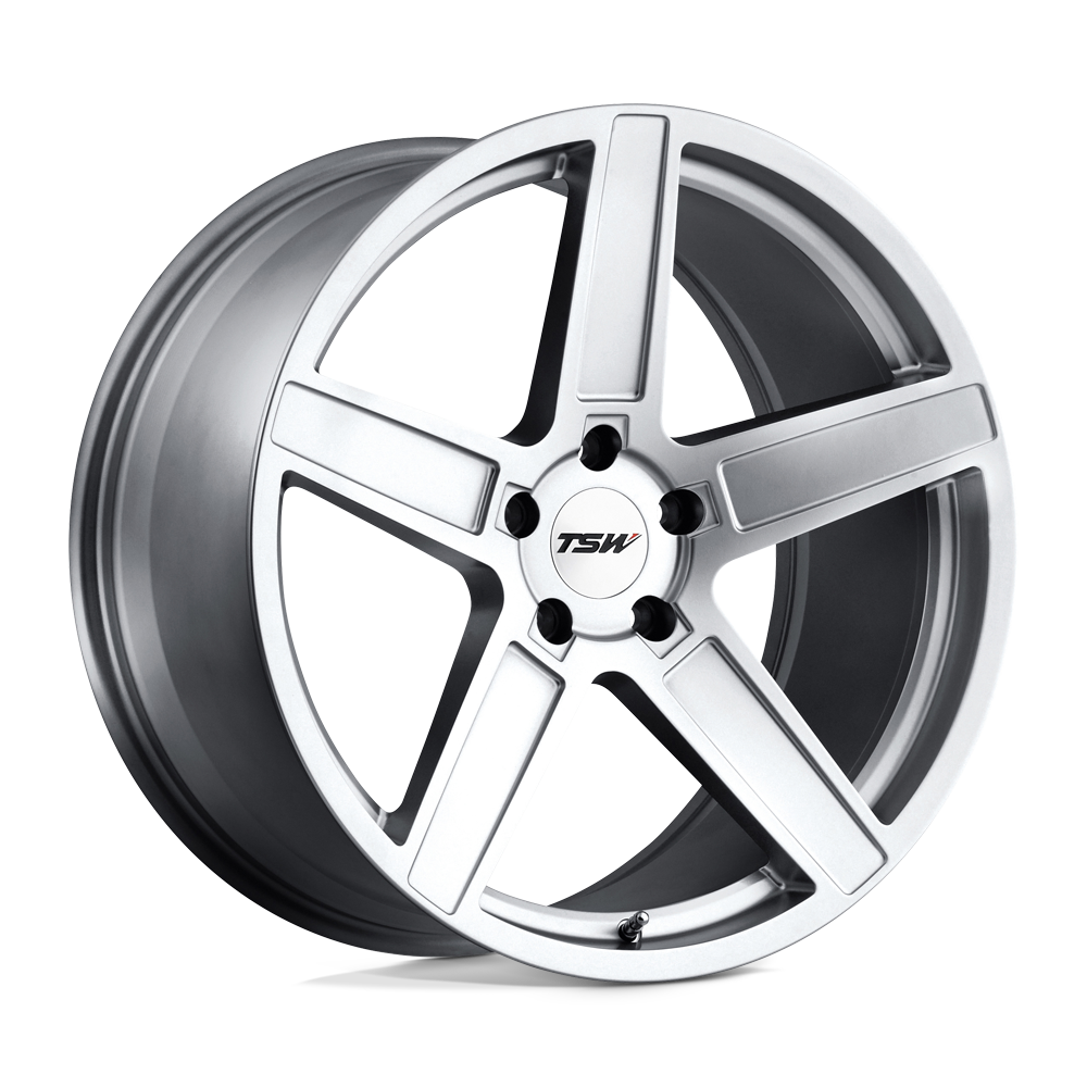 Tsw Ascent 17X8 +35 Matte Titanium Silver