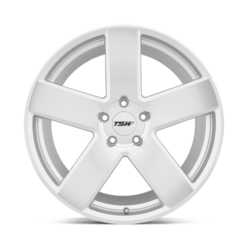 Tsw Bristol 18X9.5 +20 Silver W/ Mirror Cut Face
