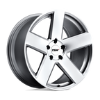 Tsw Bristol 18X9.5 +20 Silver W/ Mirror Cut Face