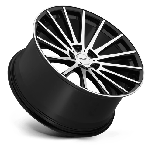 Tsw Chicane 19X8.5 +43 Gloss Black W/ Mirror Cut Face