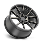 Tsw Chrono 19X9.5 +39 Matte Black W/ Mach Dark Face