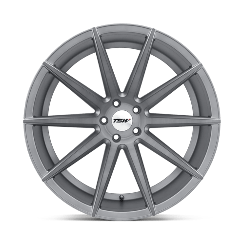 Tsw Clypse 18X8.5 +42 Titanium W/ Matte Brushed Face