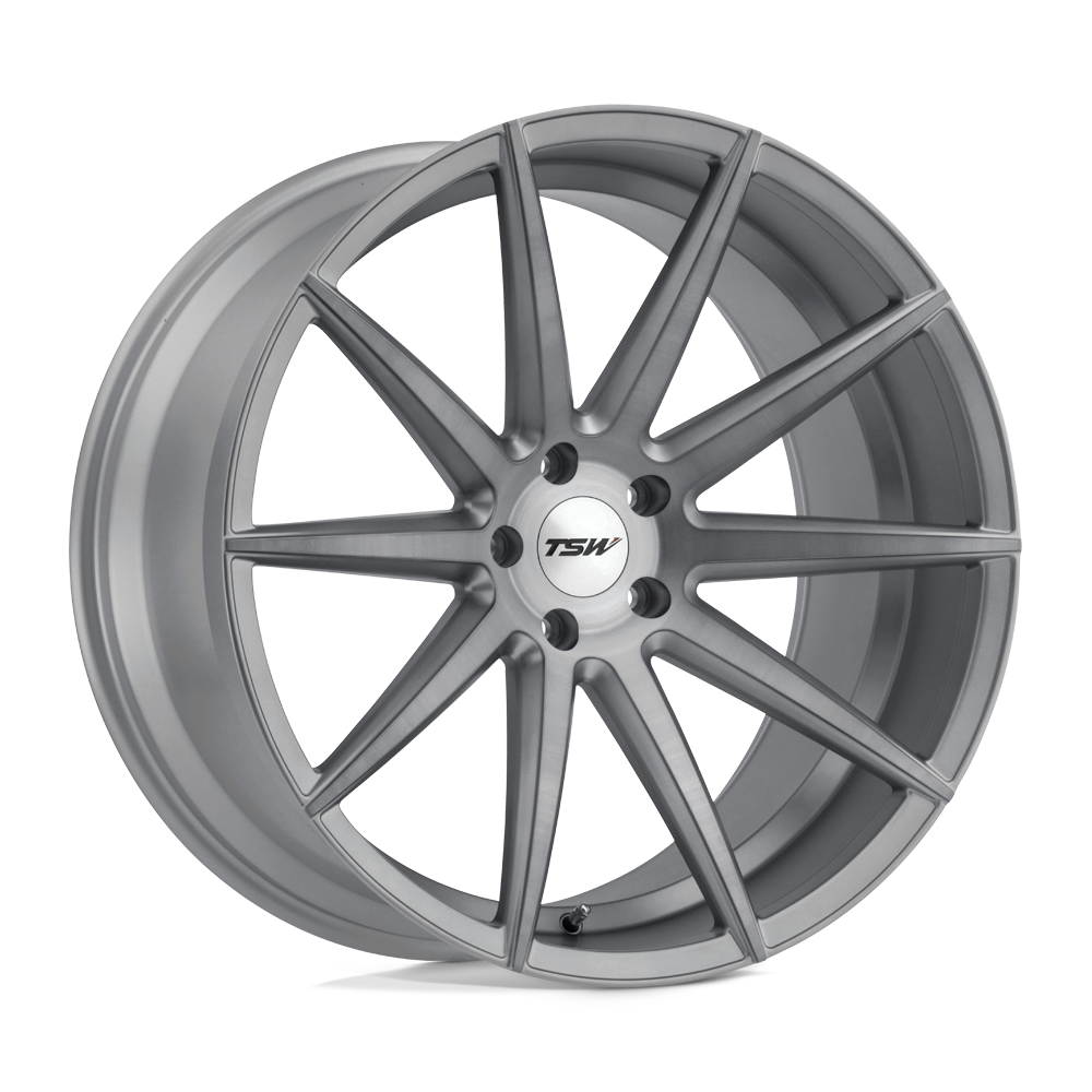 Tsw Clypse 22X10.5 +35 Titanium W/ Matte Brushed Face