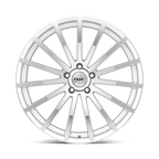 Tsw Mallory 20X10 +25 Silver W/ Mirror Cut Face