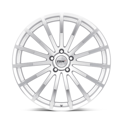 Tsw Mallory 20X10 +25 Silver W/ Mirror Cut Face