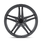 Tsw Mechanica 20X8.5 +40 Matte Gunmetal W/ M-Black Face