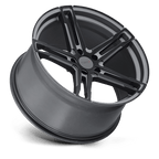 Tsw Mechanica 20X10 +35 Matte Gunmetal W/ M-Black Face