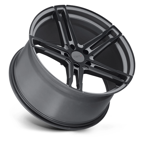 Tsw Mechanica 20X10 +35 Matte Gunmetal W/ M-Black Face