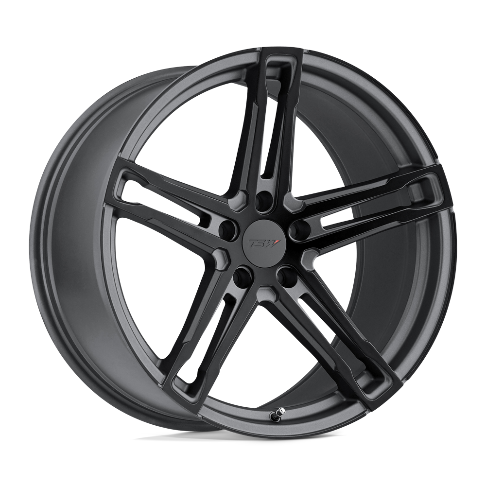 Tsw Mechanica 20X8.5 +40 Matte Gunmetal W/ M-Black Face