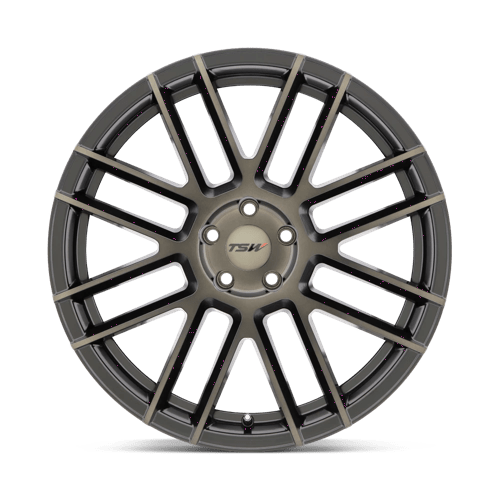 Tsw Mosport 20X10 +40 Matte Black W/ Mach Dark Face