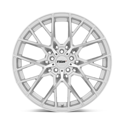 Tsw Sebring 20X10 +40 Silver W/  Mirror Cut Face