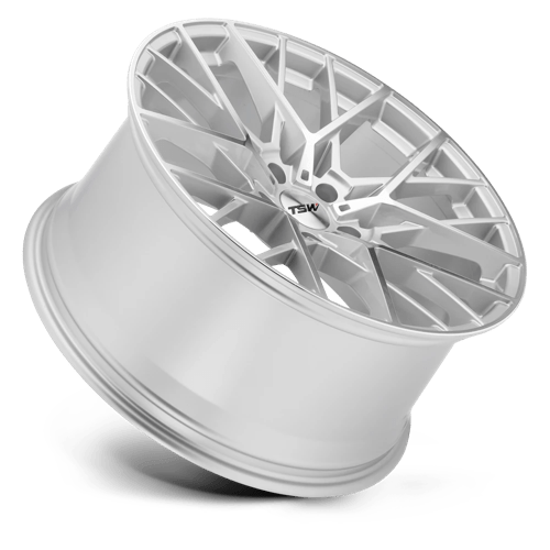 Tsw Sebring 20X10 +40 Silver W/  Mirror Cut Face