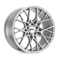 Tsw Sebring 20X10 +40 Silver W/  Mirror Cut Face