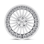 Tsw Silverstone 20X8.5 +40 Silver Mirror Cut Face & Lip