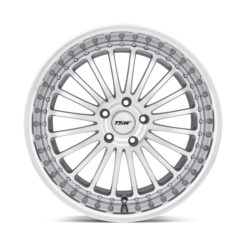 Tsw Silverstone 20X8.5 +40 Silver Mirror Cut Face & Lip