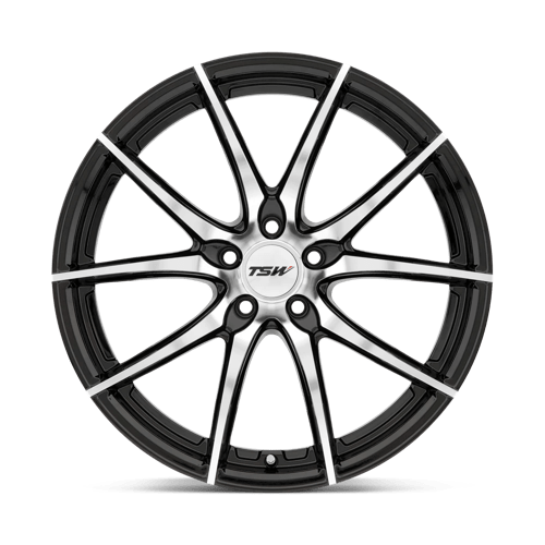 Tsw Sprint 19X9.5 +35 Gloss Black W/ Mirror Cut Face