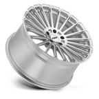 Tsw Turbina 20X8.5 +40 Titanium Silver Mirror Cut Fc