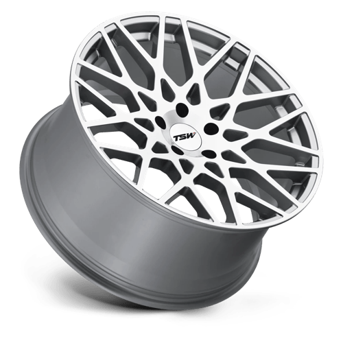 Tsw Vale 18X9.5 +40 Silver W/ Mirror Cut Face