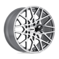 Tsw Vale 18X9.5 +40 Silver W/ Mirror Cut Face