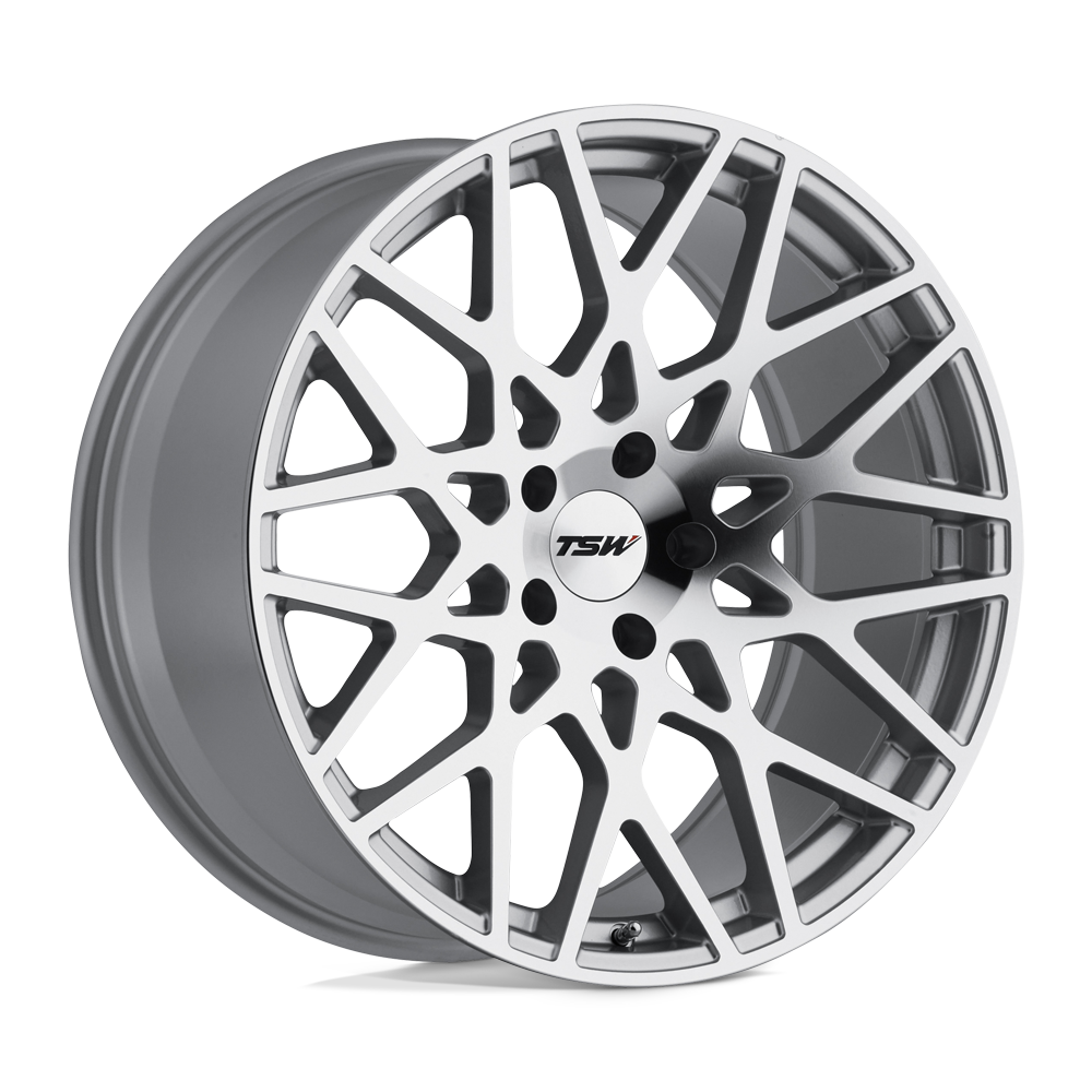 Tsw Vale 18X9.5 +40 Silver W/ Mirror Cut Face