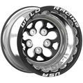 WELD Racing Alpha-1 15X15 -76 Black Center - Polished Shell