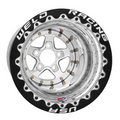 WELD Racing Alumastar 15X10 -13 Black Center - Polished Shell