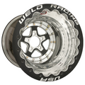 WELD Racing Alumastar 16X16 -114 Black Center - Polished Shell