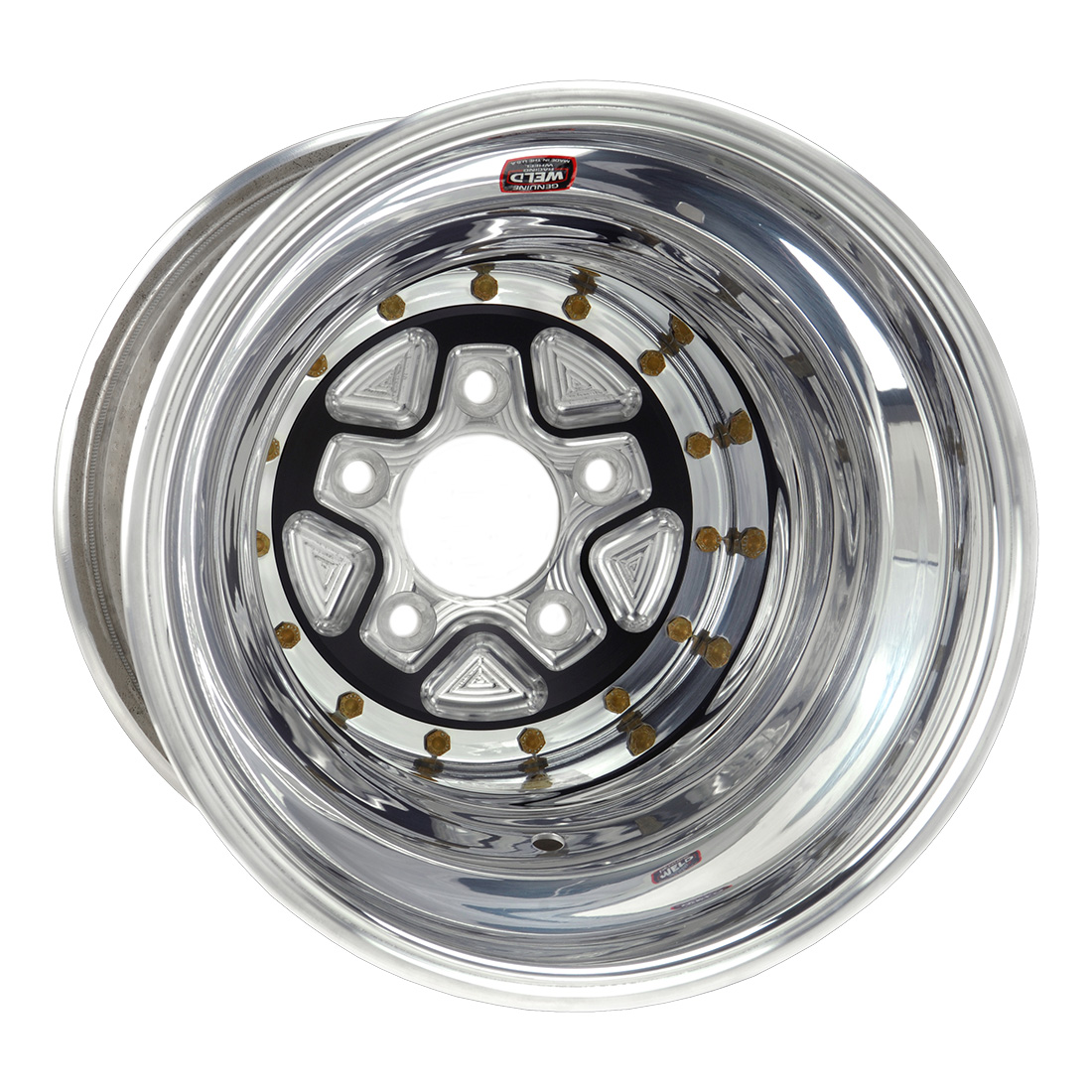 WELD Racing Alumastar Pro 16X16 -89 Black Center - Black Shell