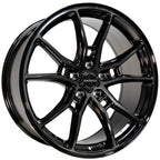 Anovia Wheels An-10 19X8.5 +35 Black Machined Face Dark Tint