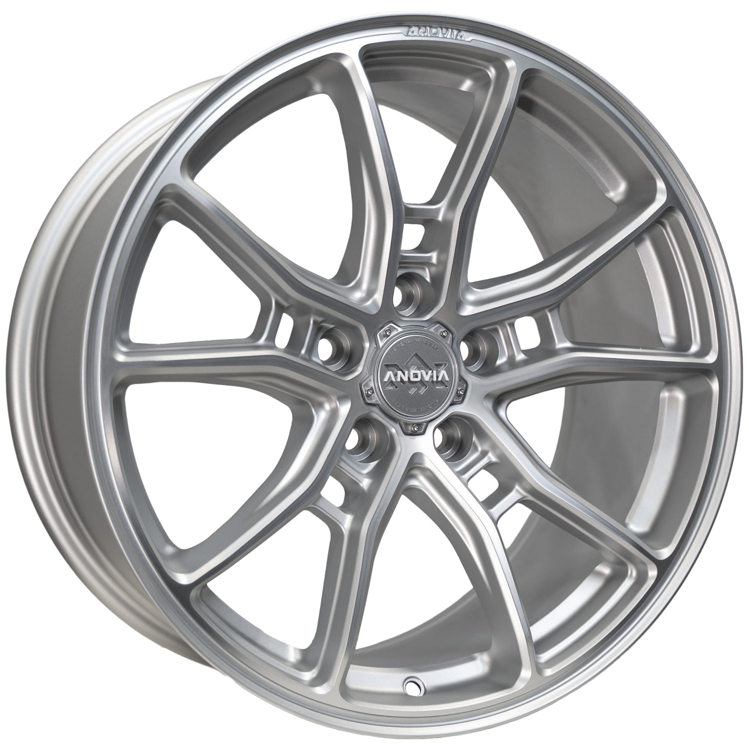 Anovia Wheels An-10 19X9.5 +35 Silver Machined Face Satin Laquer