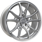 Anovia Wheels An-10 19X8.5 +35 Silver Machined Face Satin Laquer