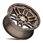 Black Rhino Hard Alloys Apache 18X9 -18 Matte Bronze W/ Blk Rg & Bolts