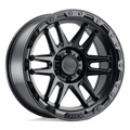 Black Rhino Hard Alloys Apache 20X9 -18 Matte Black W/ Black Bolts