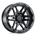 Black Rhino Hard Alloys Apache 20X9 -18 Matte Black W/ Black Bolts