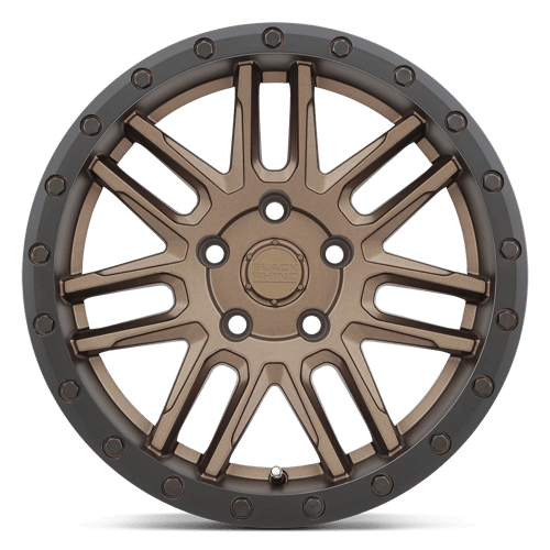 Black Rhino Hard Alloys Arches 18X8 +30 Bronze W/ Black Ring