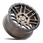 Black Rhino Hard Alloys Arches 15X7 +15 Bronze W/ Black Ring