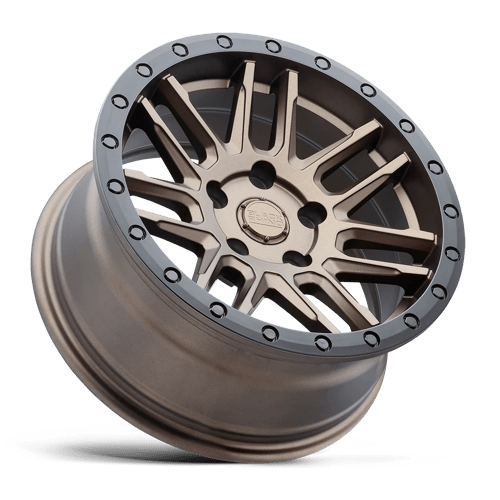 Black Rhino Hard Alloys Arches 18X8 +30 Bronze W/ Black Ring