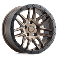 Black Rhino Hard Alloys Arches 17X8 +30 Bronze W/ Black Ring