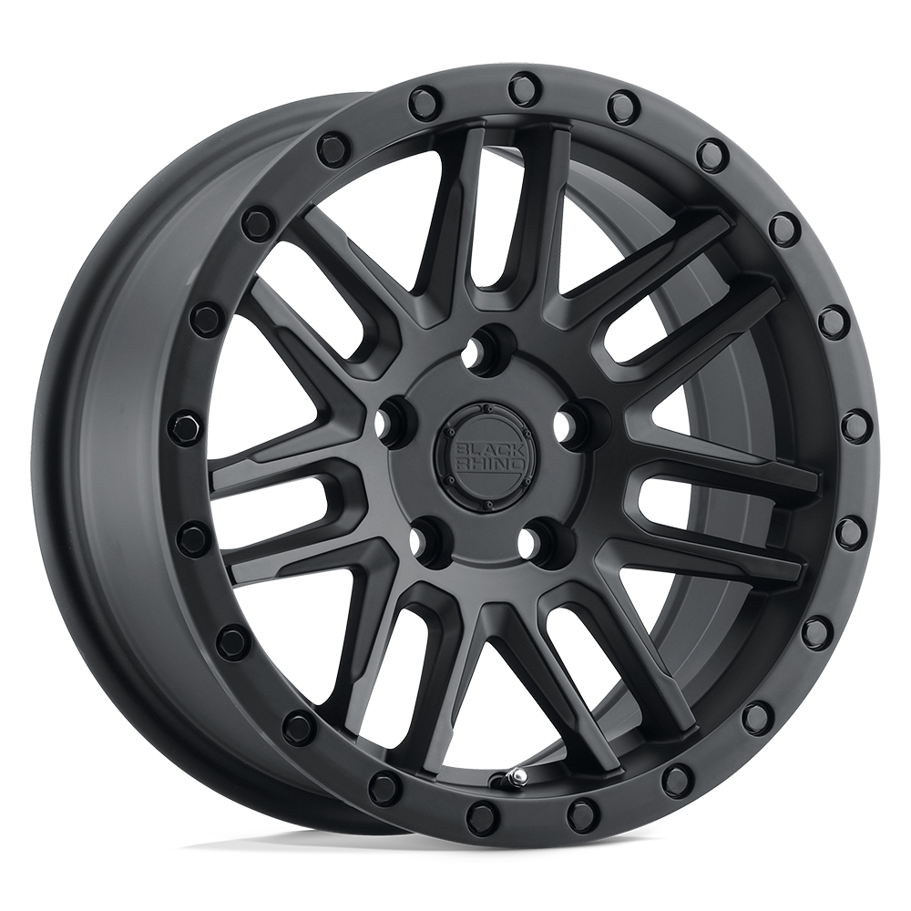 Black Rhino Hard Alloys Arches 15X7 +15 Matte Black