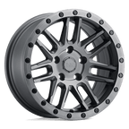 Black Rhino Hard Alloys Arches 17X9.5 -18 Matte Brushed Gunmetal Blk Blt