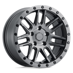 Black Rhino Hard Alloys Arches 18X9.5 +12 Matte Brushed Gunmetal Blk Blt